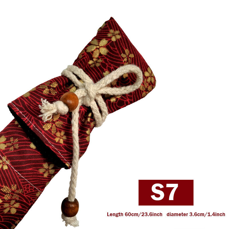 60/80cm Flute Storage Bag Portable Dust Protection Case Cover Bamboo Flute Bag