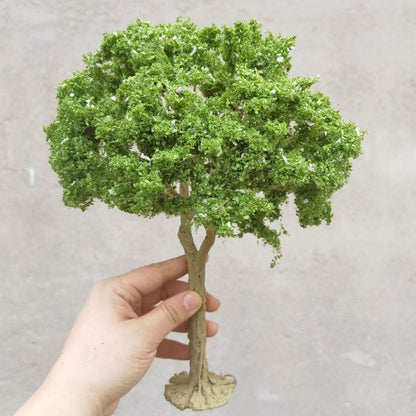 Tree Model 30cm Boutique G Scale Green Wire Military Sand Table Layout Materials