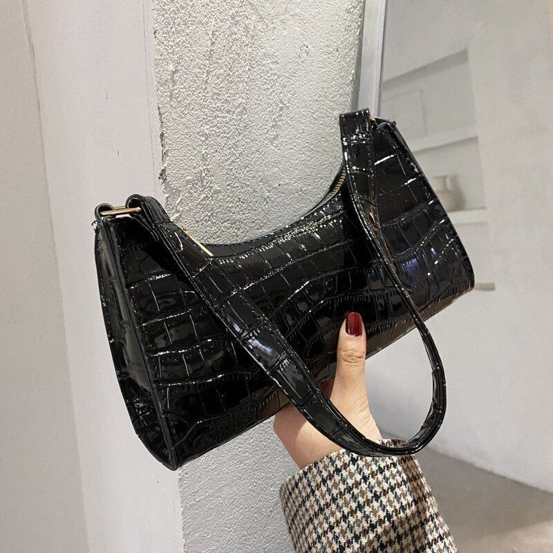 Leather Bag Handbag Shoulder Totes Underarm Top Handle Bags Small Pouch Clutch