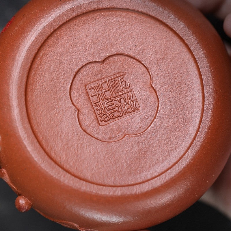 Full Handmade Tea Pot With Certificate Real Yixing Zisha Zhu Clay Master Pot New