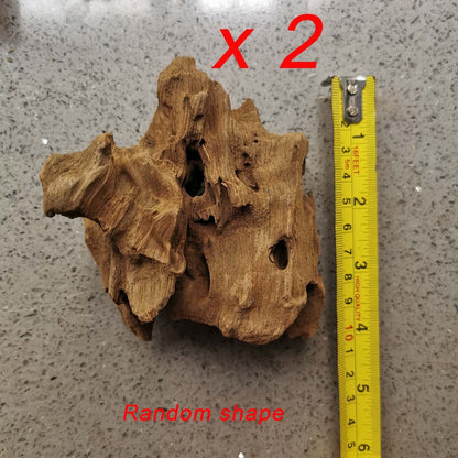 Aquarium Decoration Fish Tank Ornaments Driftwood Natural Tree Trunk Wood 5-40cm