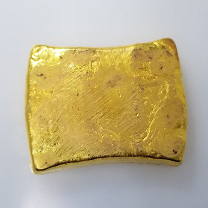 Crafts Gold Ingot Gold Bar Brass Gilded Yongzheng Seven Gold Ingots