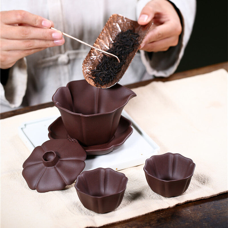 True Yixing Zisha Tea Pot With Lid Infuser Matching Tea Cup Travel Tea Set Pots