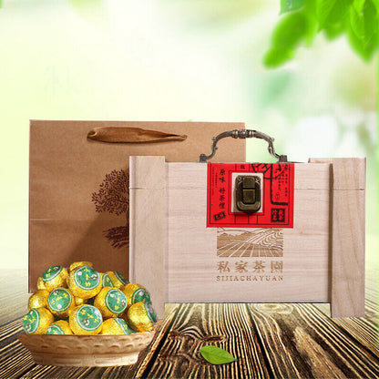 Chen Pei Raw Sun Puerh Tea Ripe Tea Small Green Orange Tea Leaf Tea Tin Gift Set