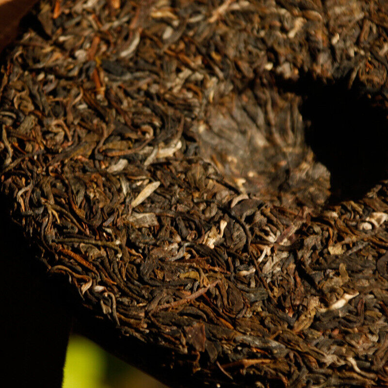 357g Pu-erh Rohtee Old Panzhang Brown Mountain Yunnan Sieben Kuchen Handgepresst