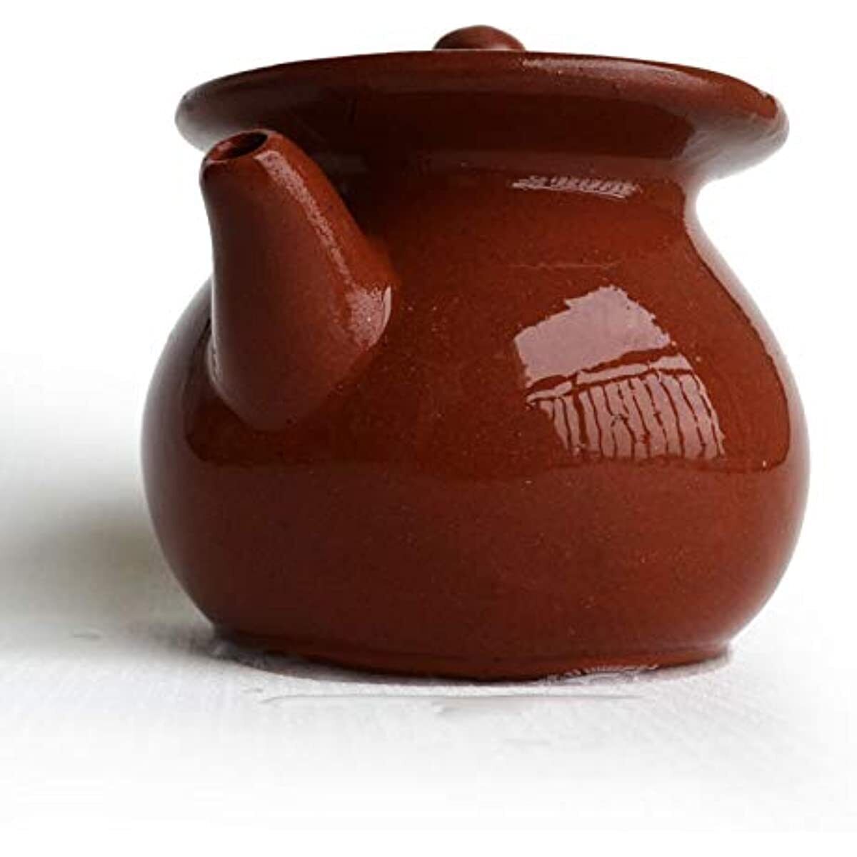 Teapot Chiese Yixing Clay 8oz/240ml Simple jar Zisha Pot purplish red Gongfu Tea