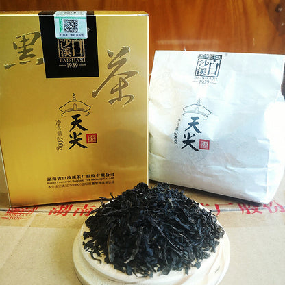 Tian Jian BAISHAXI HuNan Anhua Tianjian Hei Cha Dark Tea Loose Tea 200g Box