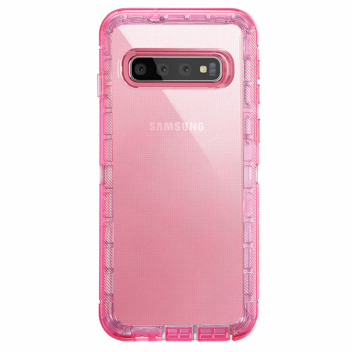 Rugged Transparent Case for Samsung Galaxy S10 Series - Thumbnail 4