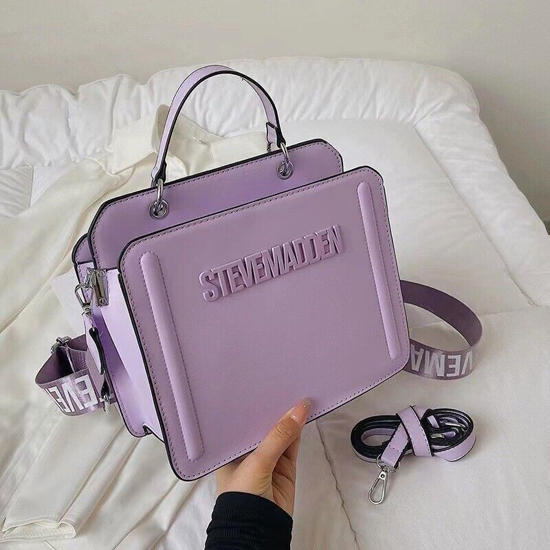 Fashion Square Bag Women's High-Quality Shoulder Handbag Crossbody Messenger Bag