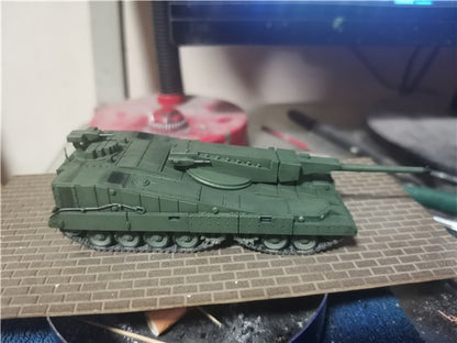 3D Printed 1/72 Russian Engineering 490 Tank Finished Product