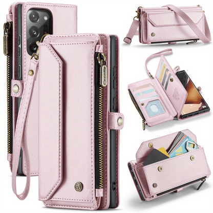 Crossbody for Samsung Galaxy Note 20 Ultra Note 10 Plus Case Wallet Card Holder