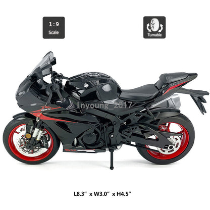 1/9 Suzuki GSX-1000R Motorcycle Model Diecast Toy Vehicle Boys Toys Kids Gifts