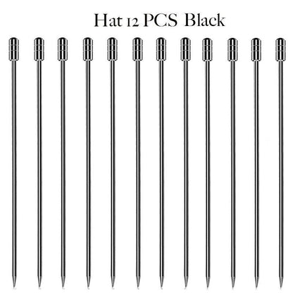 Cocktail Picks Fruit Sticks Bar Tool Drink Stirring Martini Accessory 11cm Metal