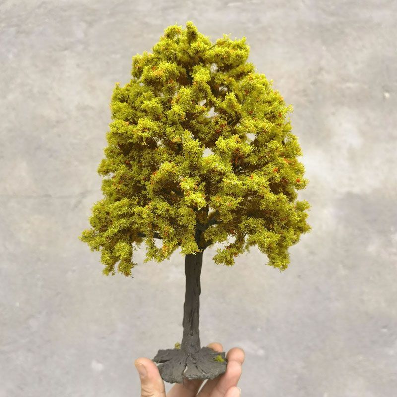 Tree Model 30cm Boutique G Scale Green Wire Military Sand Table Layout Materials
