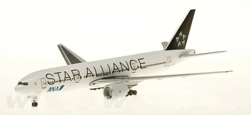1:500 Aeroclassics ANA STAR ALLIANCE B777-200 Passenger Airplane Diecast Model