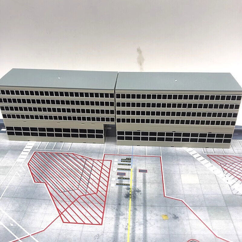 Scale Airport Terminal Building Air Bridge DIY 1:400 Model Scene Toy Gift