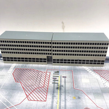 Scale Airport Terminal Building Air Bridge DIY 1:400 Model Scene Toy Gift