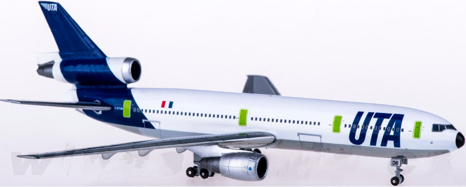 1:500 Herpa UTA McDonnell Douglas DC-10-30 Passenger Airplane Diecast Model