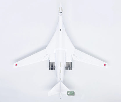 1:144 38CM CZO TU-160 Long-range Bomber Fighter 2# Diecast Military Plane Model