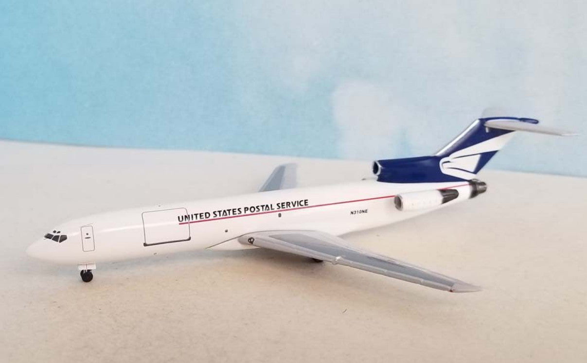 1:400 Aeroclassics US Postal BOEING 727-200 Aircraft Diecast Airplane Model