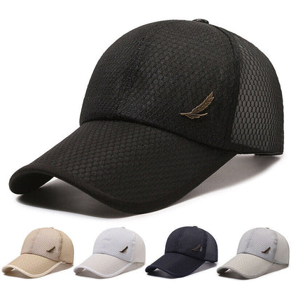 Sun Hat Adjustable Mesh Cap Quick Dry Baseball Cap Casual Summer Breathable