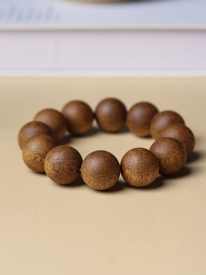 20mm Chinese Natural Eaglewood Handmade Exquisite Bracelets 31307