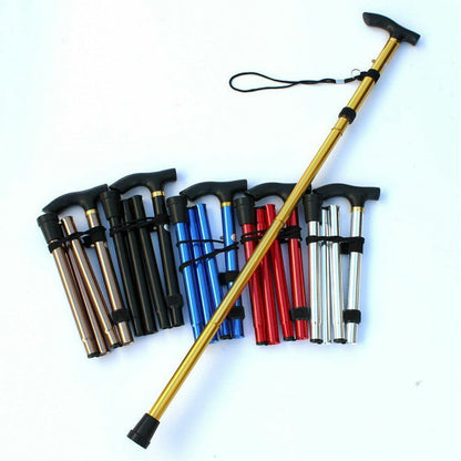 Nordic Walking Stick Telescopic Quick Lock Foldable Trekking Pole Hiking Cane