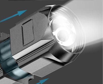 Rechargeable 990000LM LED Flashlight Tactical Police Super Bright Torch Zoomable