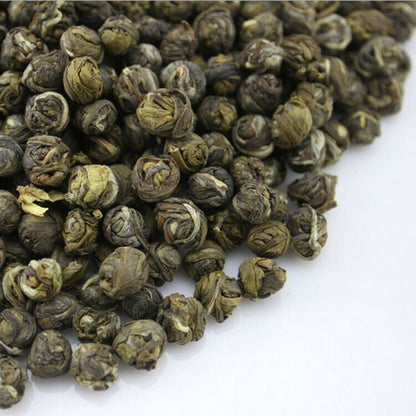Hand Roll Organic Premium Jasmine Dragon Pearl Ball Puer King Chinese Green Tea