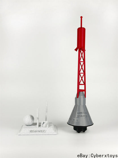 1:20 NASA Mercury-Redstone Launch Vehicle Rocket Model Finished Painted Product