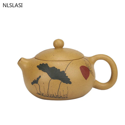 Buddhism Classic Tea Pot Purple Clay Xi Shi Teapots Ore Kettle Hole Filter