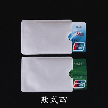 Credit Card Card Case Anti Rfid Bank Metal Card Holder Bag Holder Protector Card