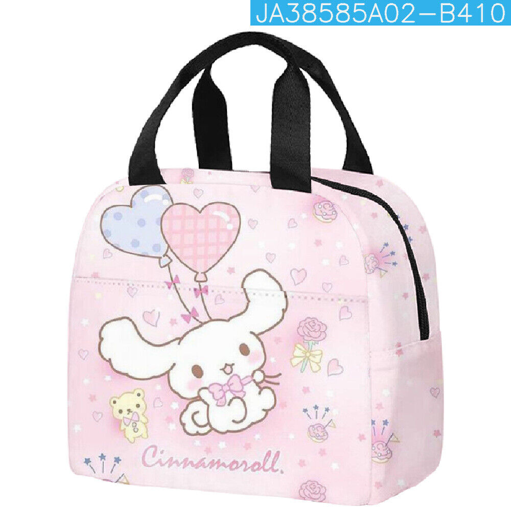 Cinnamoroll Insulated Lunch Bag Handbag Thermal Leakproof Insulated Lunch Box