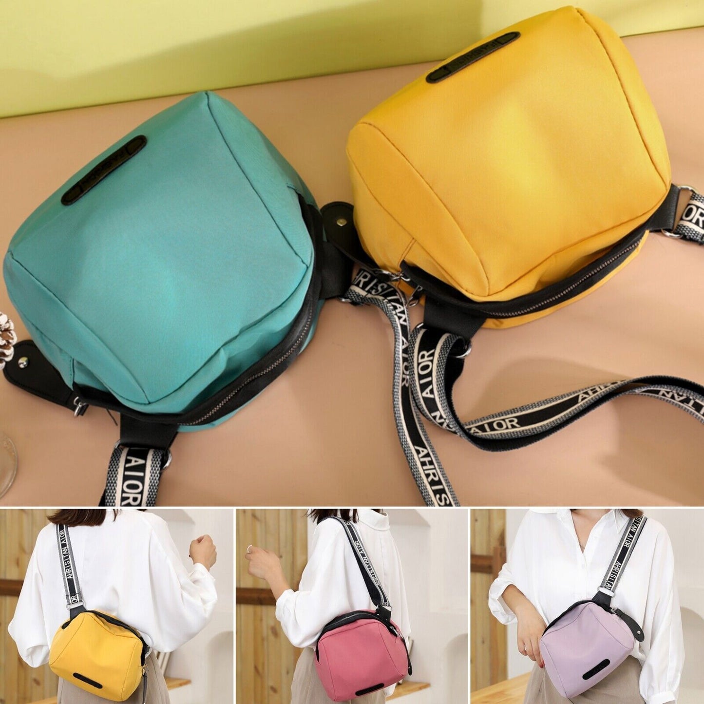 Women Shoulder Handbag Roomy Bag Ladies Crossbody Purse Tote Top Handle Satchel