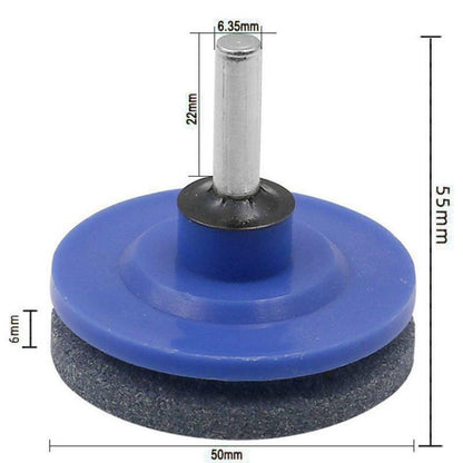 Mower Blade Balancer + Sharpener Set For Lawn Mower Tractor Garden Tools Kit