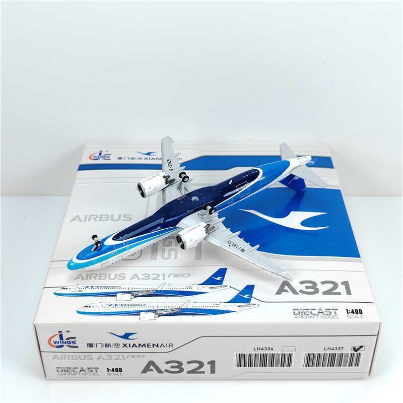 1:400 JC Wings XIAMENAIR AIRBUS A321neo Passenger Airplane Diecast Model