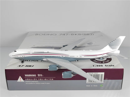 1:400 Phoenix OATAR AMIRIFLIGHT B747-8 BBJ Airplane Diecast Aircraft Plane Model