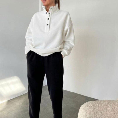 Women Suits Two Piece Long Sleeve Sweatshirt Sports Pants Outfit Set Tracksuits