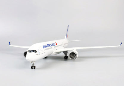 1:140 47CM AIR FRANCE AIRBUS A350 Passenger Airplane Landing Gear Resin Model