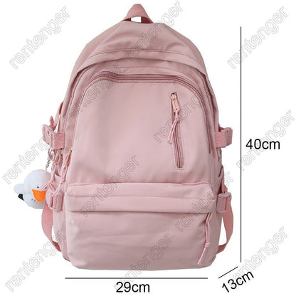 Fashion Waterproof Bag Women Trendy College Student Backpack School Bag Backpack