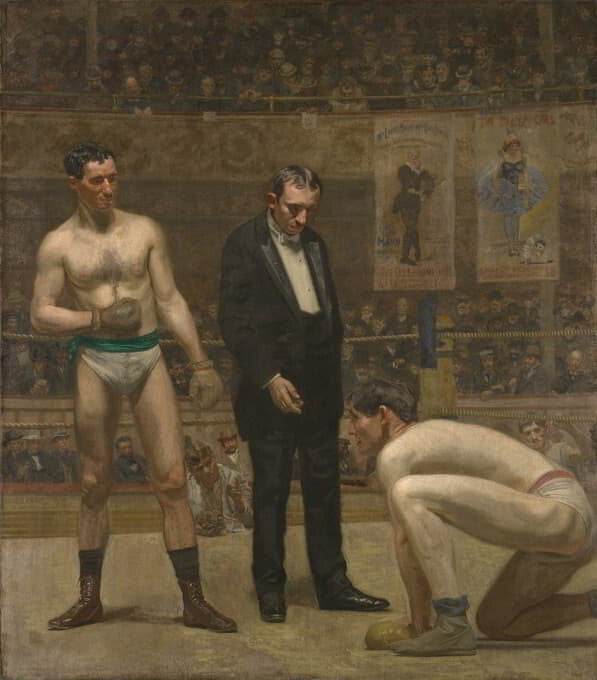 high quality oil painting handpainted on canvas "Taking the Count "