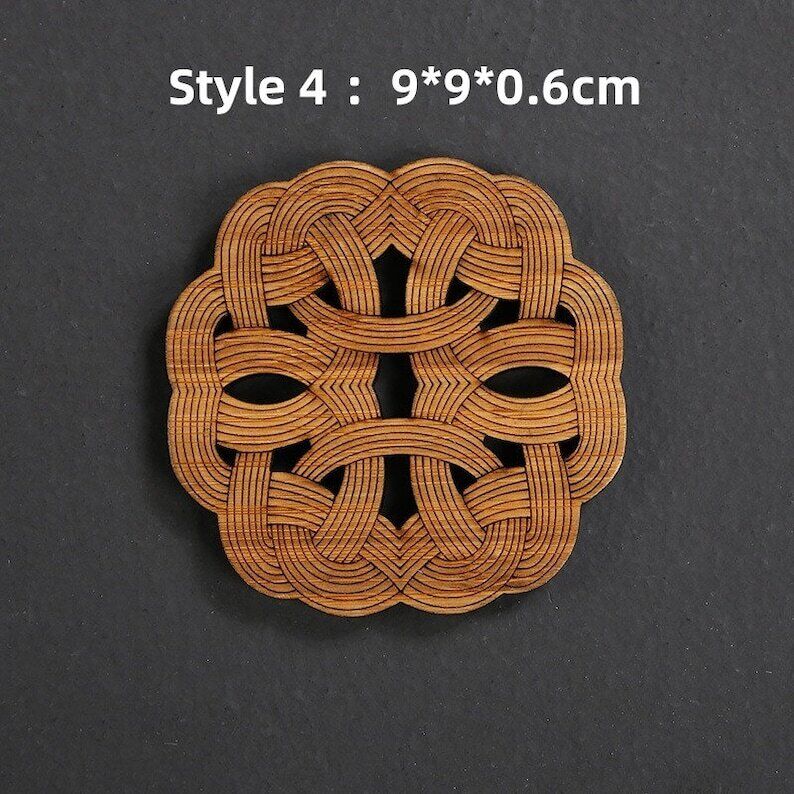 Creative Wood Tea Coasters|Coffee Coasters|Tea Accessories
