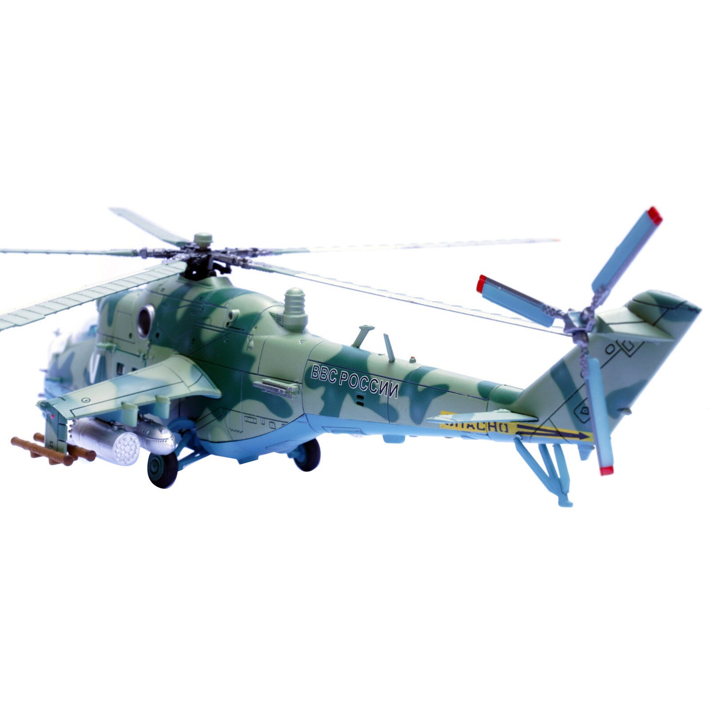 1/72 Scale Diecast Alloy Russian Army Mi-24V Helicopter Military Model Toy Gift