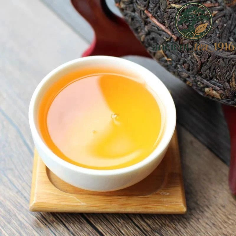 Premium Yunnan Dianhong Black Tea Cake Stomach Protect Black Tea BingDaoHong200g