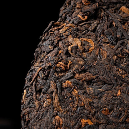 2021 1pc Pu Erh Ripe Tea Cake 357g Kunming Dry Warehouse Yunnan Puer Tea