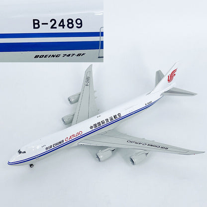 1:400 NG Lite AIR CHINA B747-8F B-2489 CARGO Airplane Diecast Model