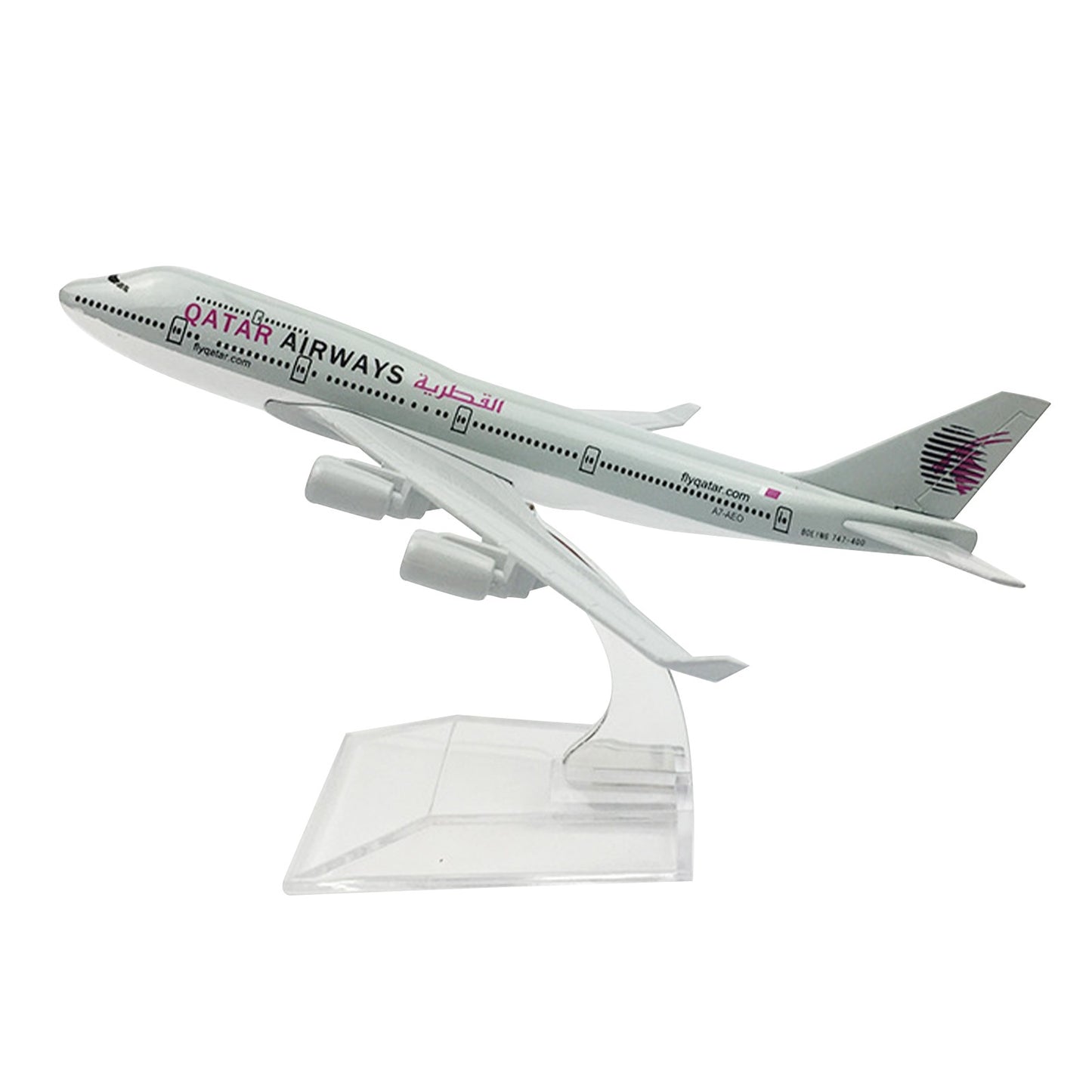1:400 16cm B747 Qatar Airways Airplane Model Alloy Plane Diecast Display Model