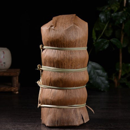 Bamboo Shoot Husk Pu'er Green Tea Health Natural Pu-Erh Cha Tuocha 500g