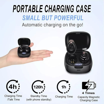 Mini Bluetooth 5.0 Wireless Headset TWS Earphones Stereo Headphones Earbuds US
