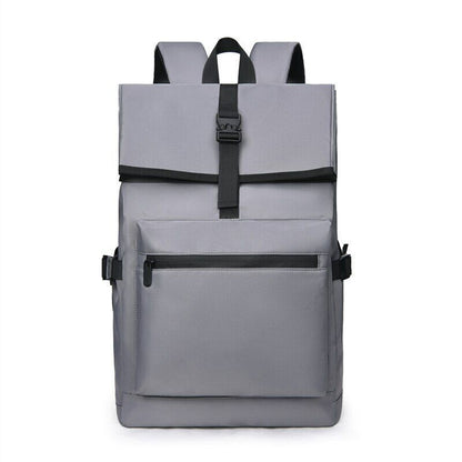 College Backpack Men Student Schoolbag Sport Pack 15.6 Inch Laptop Backbag